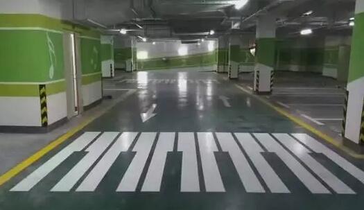 新民车位划线